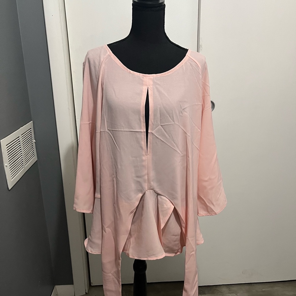 Elegant Pink Women's Top